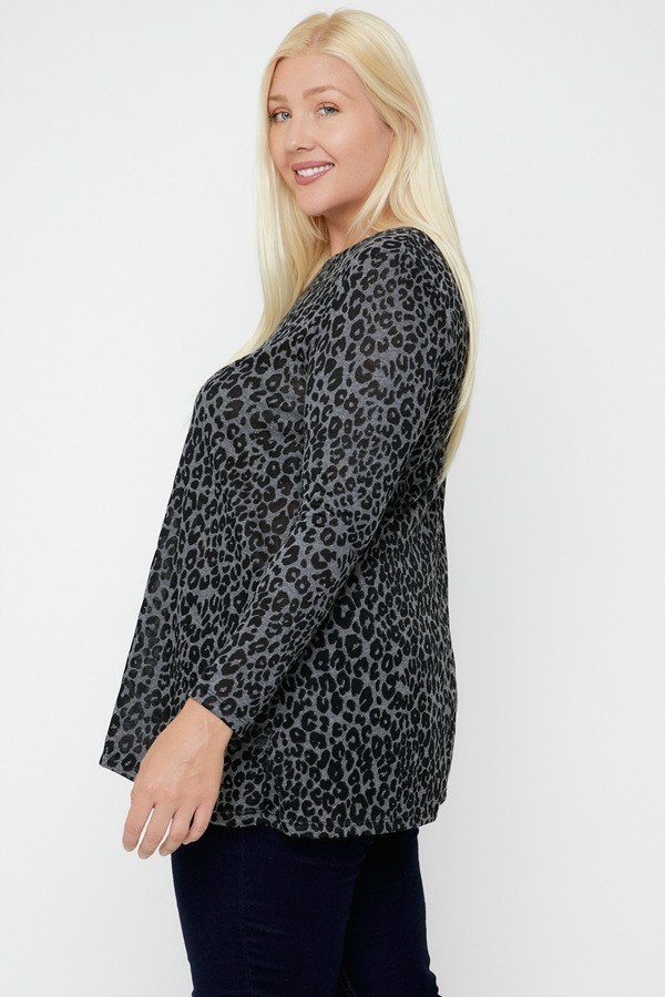 Cheetah Print Tunic