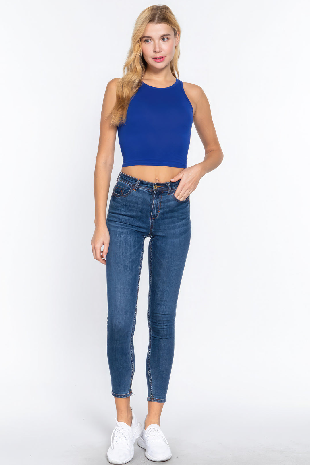 Halter Neck Crop Top