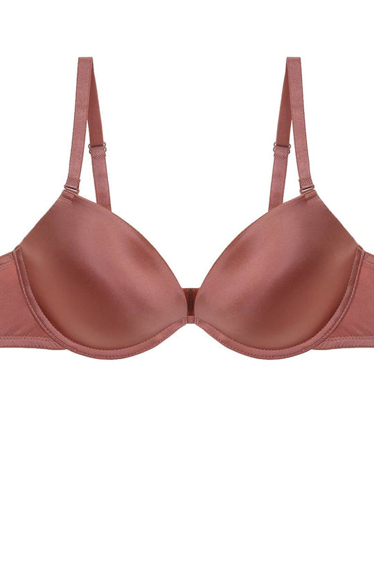 Shinny Push-up Plunge Bra