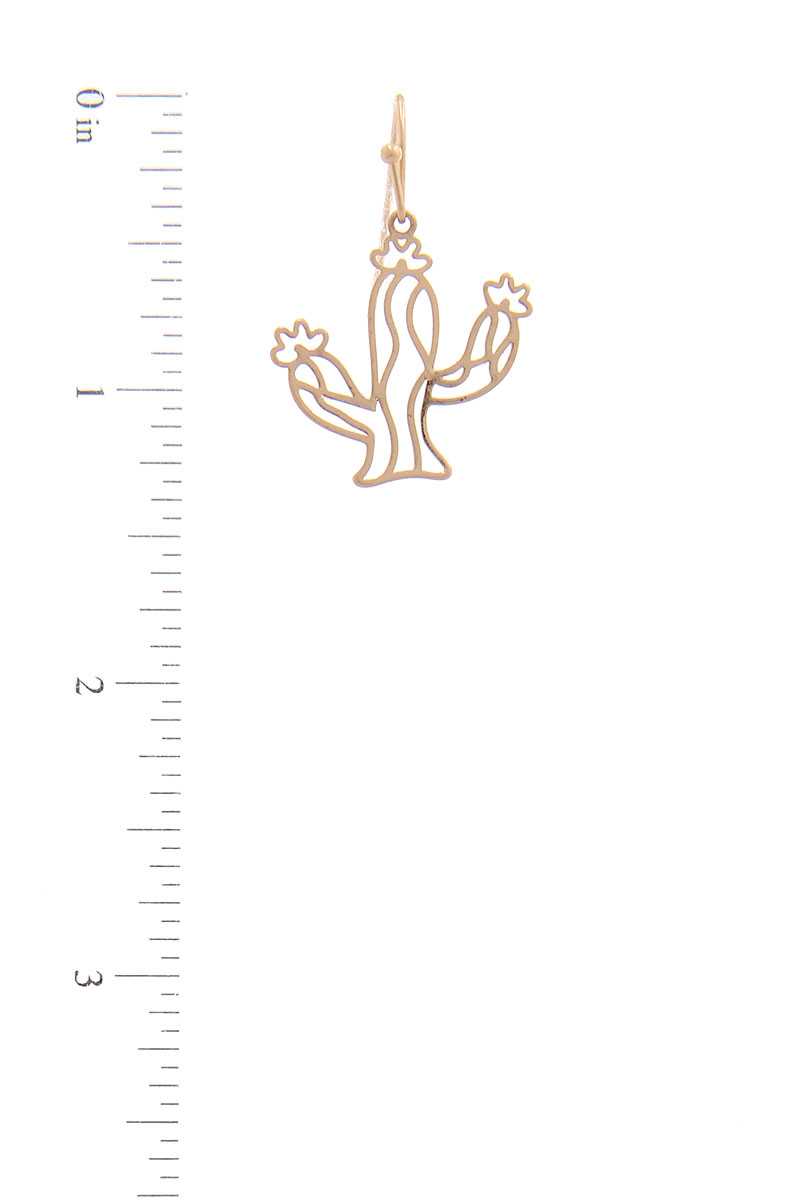 Cactus Drop Earring