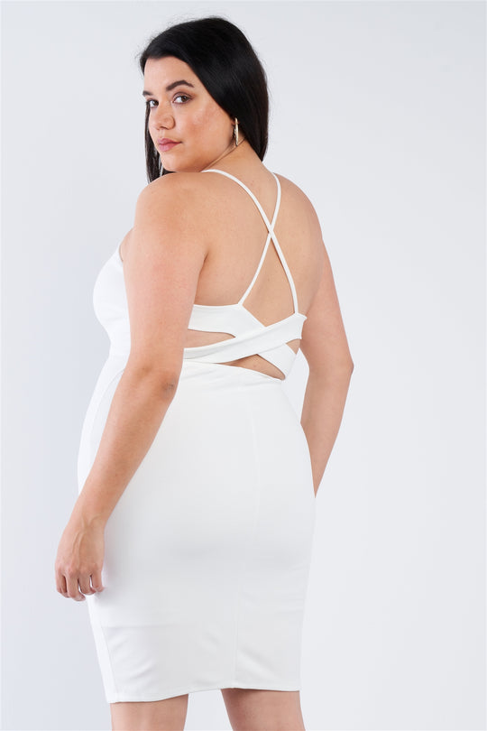 Plus Size Basic Bodycon Dress