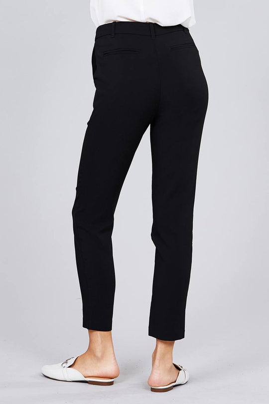 Seam Side Pocket Classic Long Pants