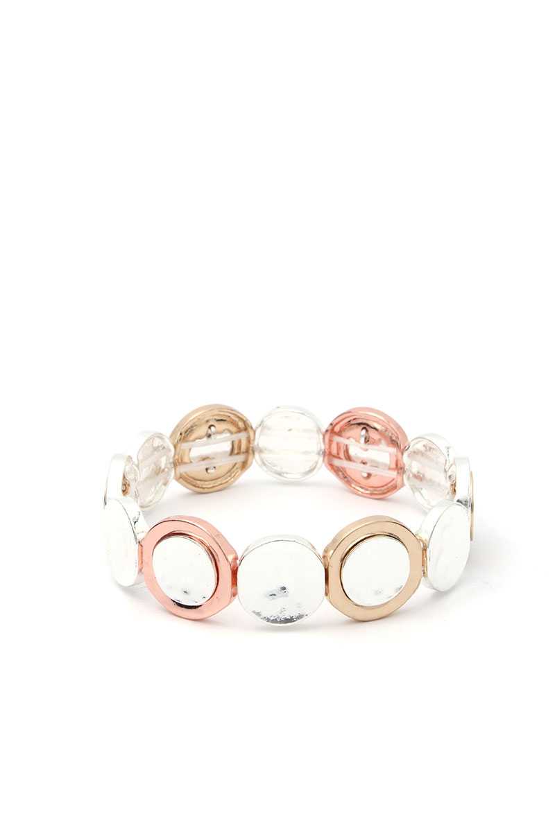 Circle Metal Stretch Bracelet