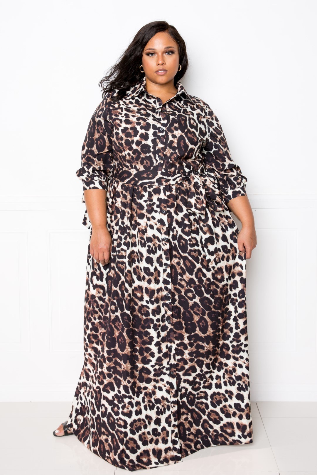 Leopard Printed Dress