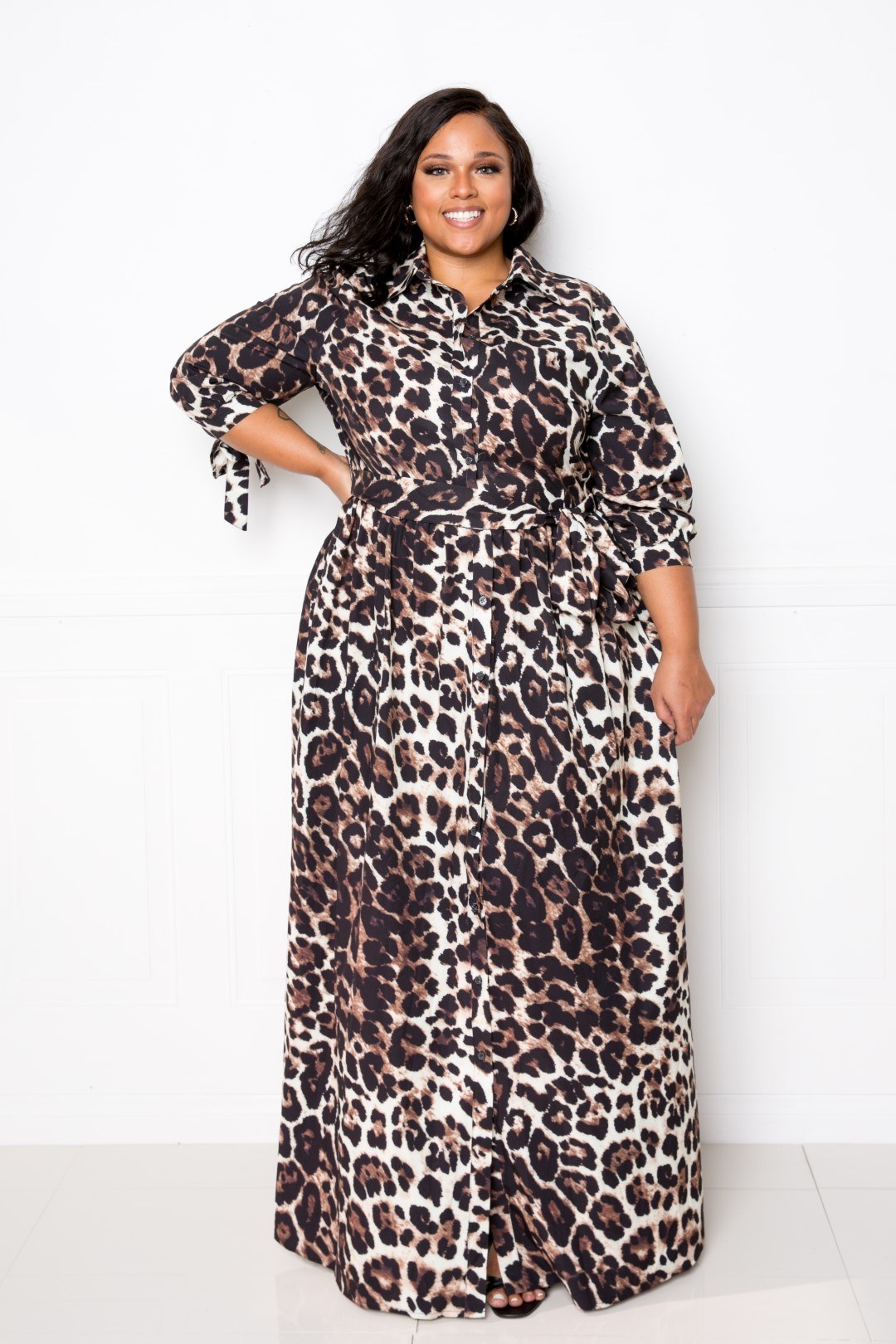 Leopard Printed Dress