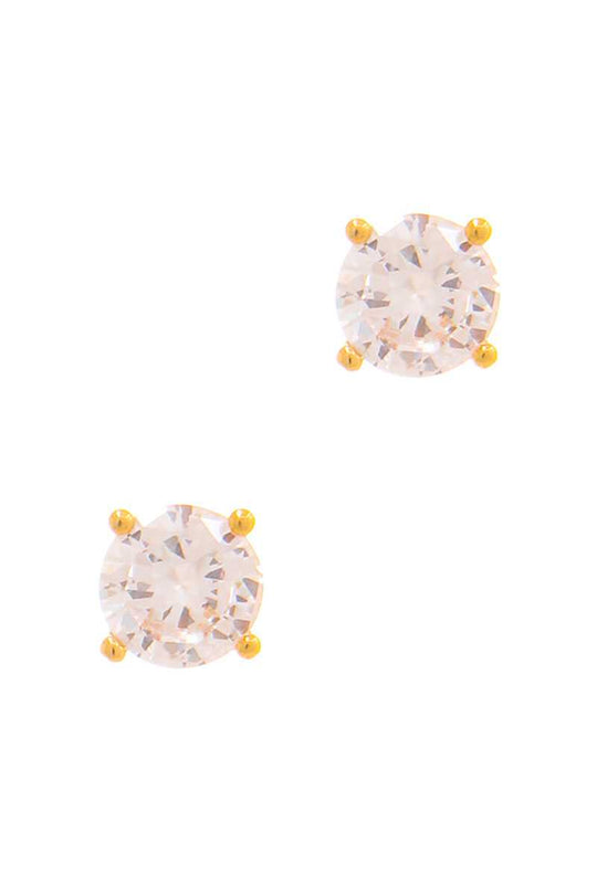 Rhinestone Classic Stud Earring