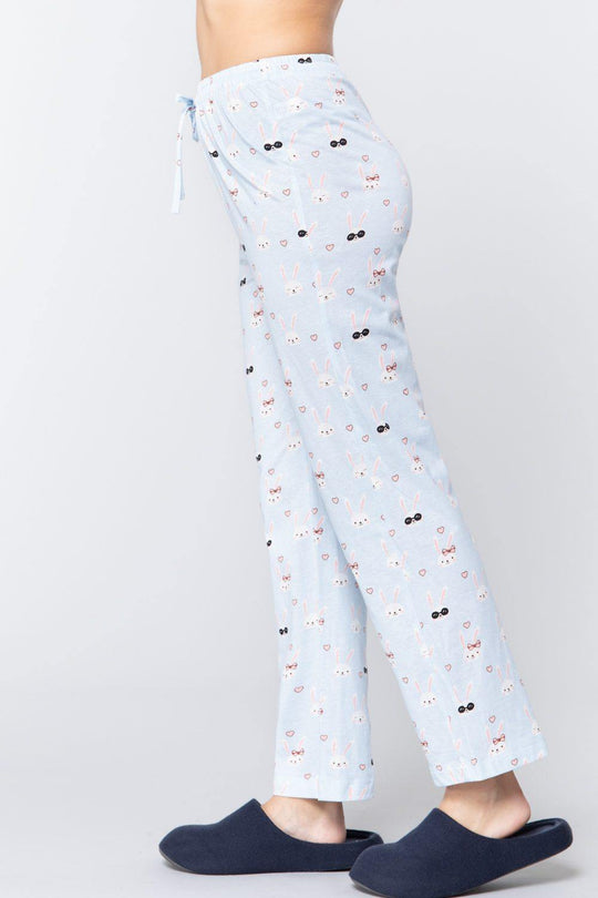 Rabbit Print Cotton Pajama - bulkybox