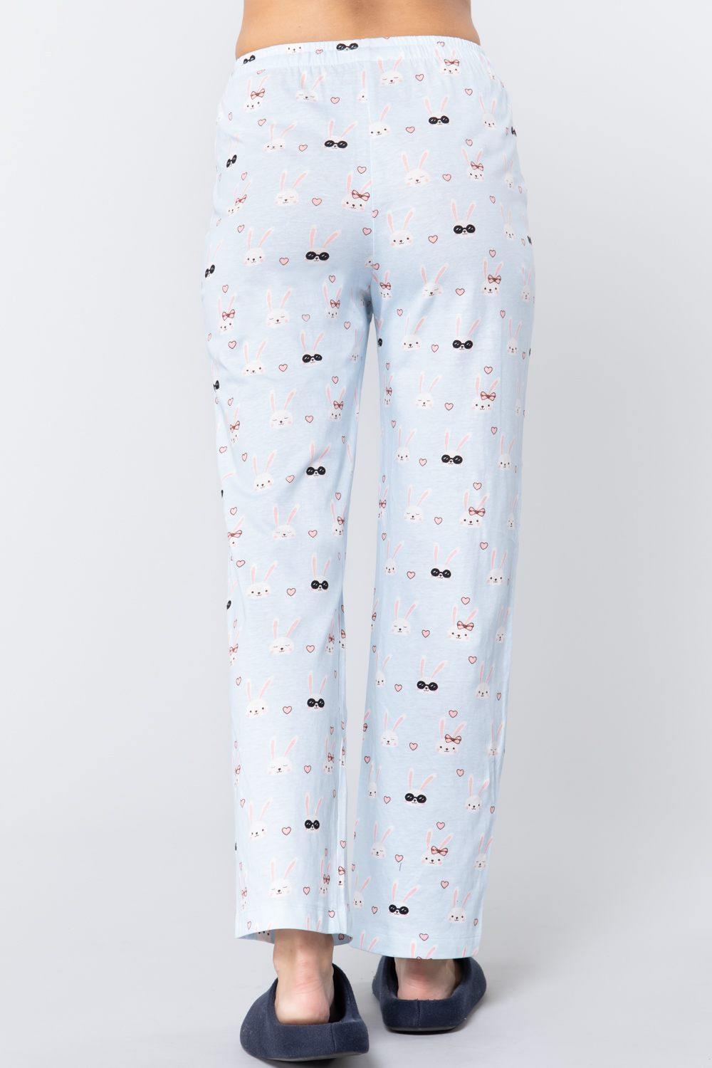 Rabbit Print Cotton Pajama - bulkybox