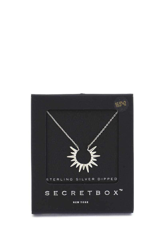 Secret Box Sun Charm Neclace - bulkybox