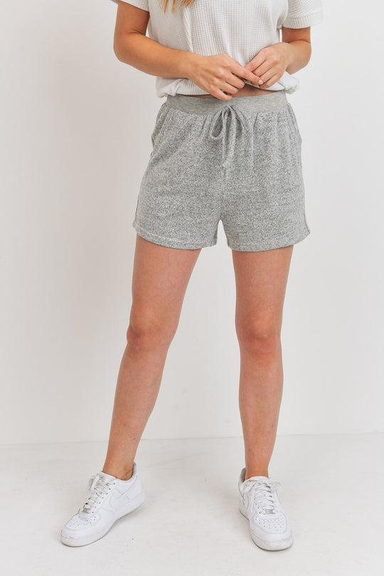 Pocket Shorts Brushed Hacci