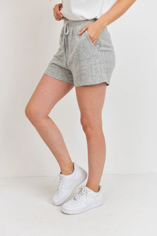 Pocket Shorts Brushed Hacci