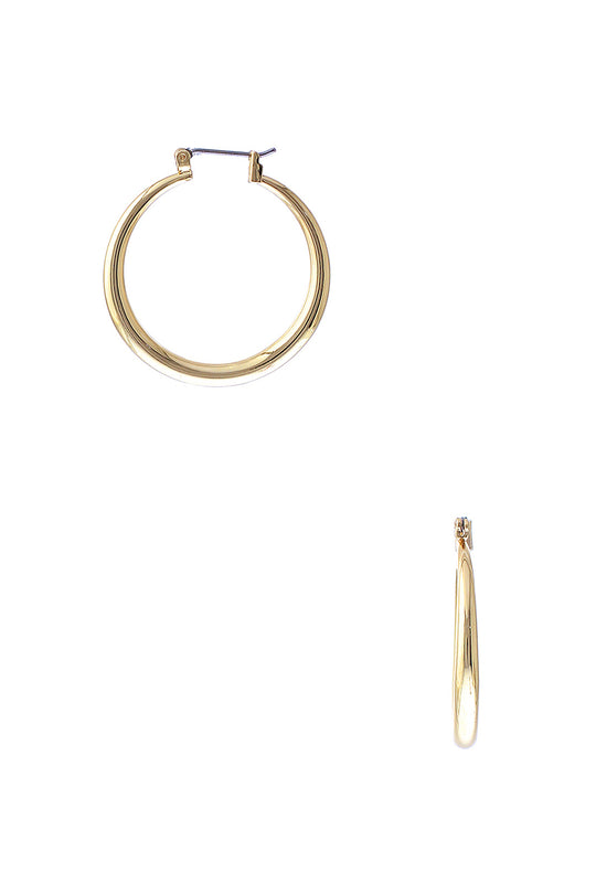 Round Shape Hoop Earring